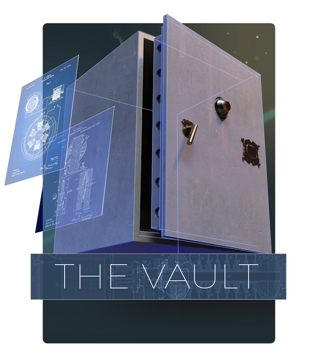 Lushious Emblem showcasing the-vault experience